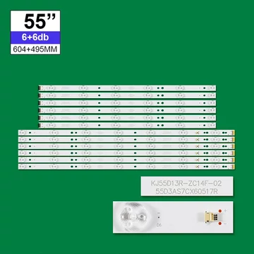 LED-TV231 Háttérvilágítás HISENSE 55coll LED TV-be 7+6LED 12db/cs (6L+6R)