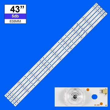 LED-TV308 Háttérvilágítás SHARP 43coll LED TV-be 9LED 3V 5db/cs