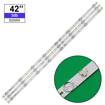 LED-TV344 Háttérvilágítás TCL 42coll LED TV-be 8LED 6V 3db/cs