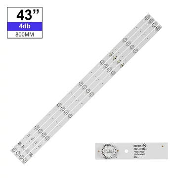 LED-TV373 Háttérvilágítás KONKA 43coll LED TV-be 7LED 3V 4db/cs.