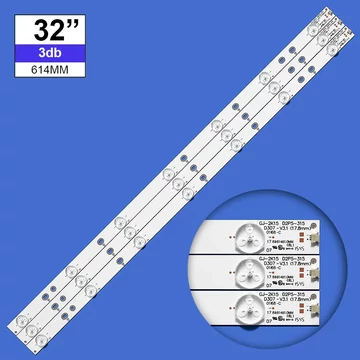 LED-TV375A Háttérvilágítás PHILIPS 32coll LED TV-be 7LED 3db/cs