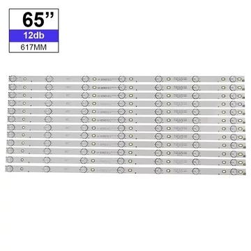 LED-TV388 Háttérvilágítás SUNNY 65coll LED TV-be 7LED 3V 12db/cs