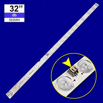 LED-TV405 Háttérvilágítás LG 32coll LED TV-be 17LED 3V 1db/cs