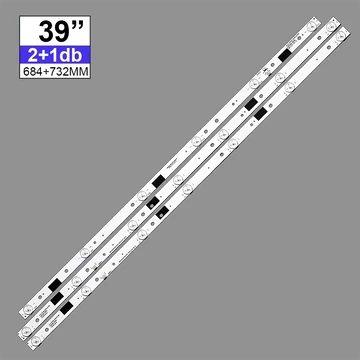 LED-TV444 Háttérvilágítás AKAI 39coll LED TV-be 7+6LED 6V 3db/cs
