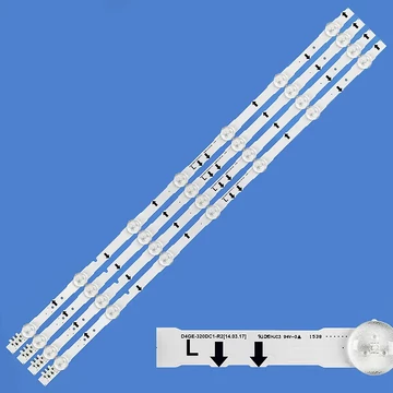 LED-TV461 Háttérvilágítás SAMSUNG 32coll LED TV-be, 3V 7LED, 4db/csomag