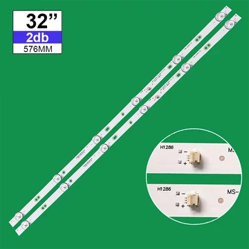 LED-TV468 Háttérvilágítás TCL, Allview, SmartTech 32coll LED TV-be 6LED 3V, 2db/csomag