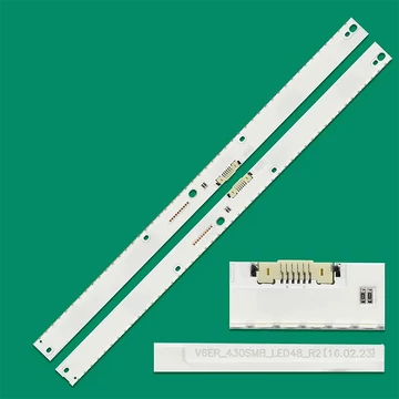 LED-TV566 Edge háttérvilágítás Samsung 43coll LED TV-be 48LED 3V, 2db/csomag