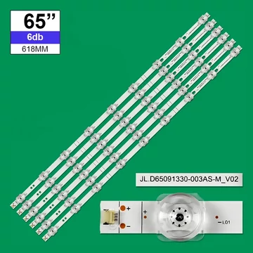 LED-TV643 Háttérvilágítás Sharp/Hisense 65coll LED TV-be, 9LED 3V, 6db/csomag