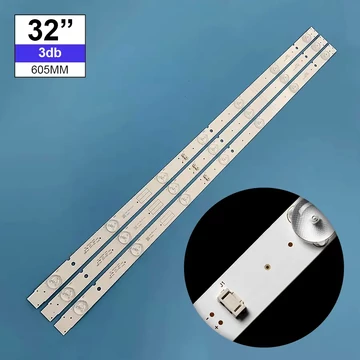 LED-TV673 Háttérvilágítás Strong, Sencor, Skyworth 32coll LED TV-be, 7LED 3V, 3db/csomag