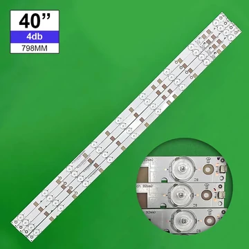 LED-TV677 Háttérvilágítás Philips 40coll LED TV-be 9LED 3V, 4db/csomag