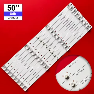 LED-TV681 Háttérvilágítás LG, Hisense 50coll LED TV-be, 4LED 6V, 8db/csomag