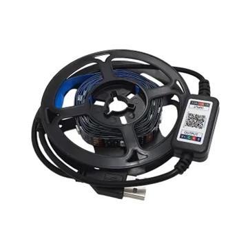 LED0085B RGB LED szalag, BLUETOOTH vezérléssel 2m USB DC5V