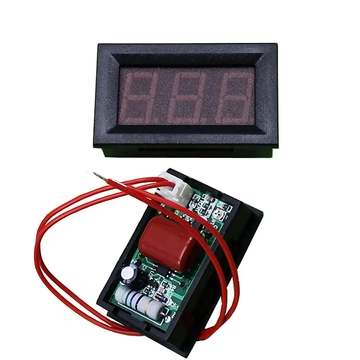 MIE0340D Beépíthető digitális feszültségmérő AC30-500V