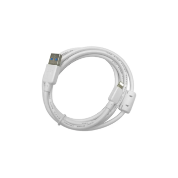 ML0802C USB kábel iPhone/iPad-hez, lightning kábel, fehér, szűrős, 1,5m