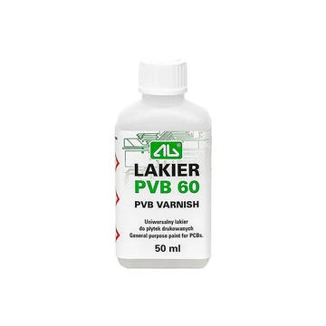 Nyomtatott áramkör lakk, PVB 60, 50ml AG