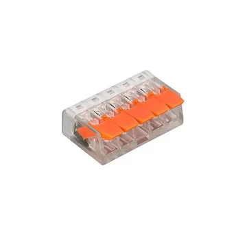 Oldható vezetékösszekötő gyorscsatlakozó 5 vezetékes