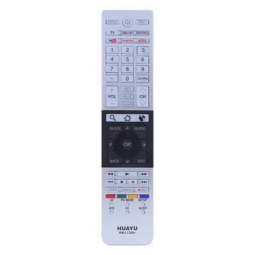 PIL6093 RM-L1328+ Utángyártott távirányító TOSHIBA LED TV-hez NETFLIX