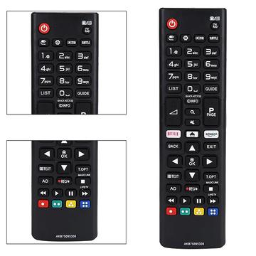 PIL6121A AKB75095308 távirányító LG UHD SMART TV-hez, NETFLIX HQ, utángyártott