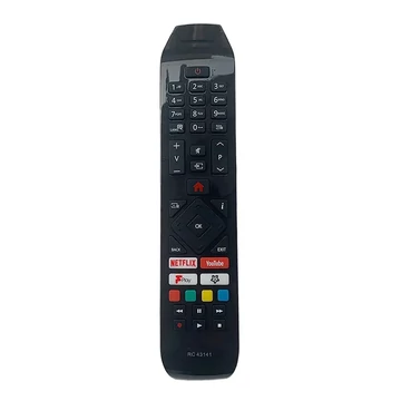 PIL6334 RC43141 Utángyártott távirányító HITACHI LED TV-hez, YOUTUBE/NETFLIX