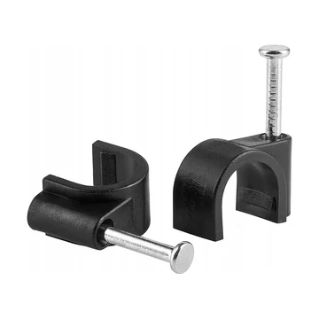 POZO1001F Kábelrögzítő bilincs 6mm, fekete színű 100db/cs.