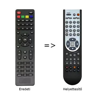 Prime DTT-0901 Mindig TV beltéri egységhez távirányító, programozott