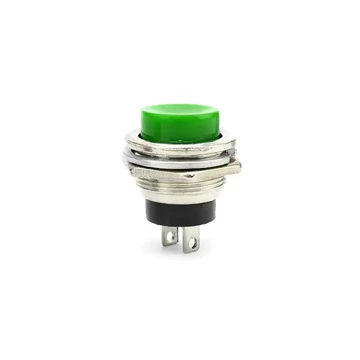PRK0019D Nyomógomb Záró Zöld 250V 2A PBS26B