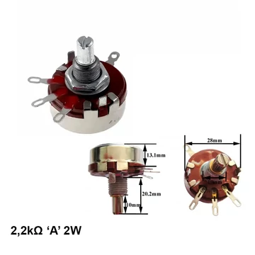 PRK5102T Potenciométer 2,2KA-2W