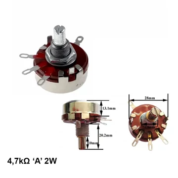 PRK5103T Potenciométer 4,7KA-2W