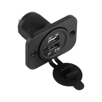 PY-CHR0001 Beépíthető DUAL USB töltő, 3100mA, PEIYING