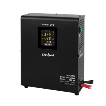 RB-4012 Szinuszos szünetmentes tápegység 12V 800VA/500W (akkumulátor nélkül)