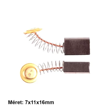 Szénkefe Makita szerszámgépbe 7x11x16mm, 2db/csomag