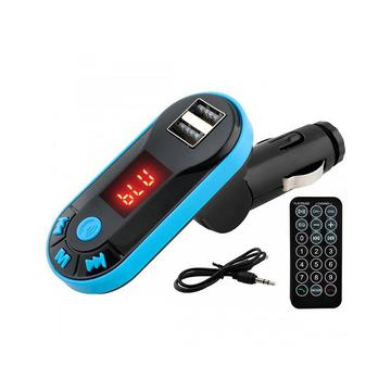 TRANS022 FM Transmitter és USB töltő Bluetooth kihangosítással
