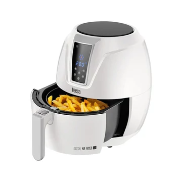TSA8046W Olaj nélküli fritőz, fehér színű, digitális, 3,2L 1400W