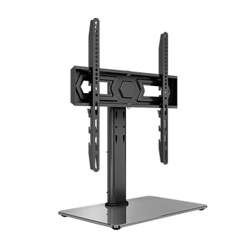 UCH0022-S CABLETECH Asztali TV tartó konzol, fekete színű, 32-55coll max. 40kg