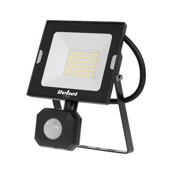 URZ3615 Mozgásérzékelős LED Reflektor 30W(42x2835SMD) 4000k 2550lm