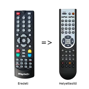 Wayteq HD-95CX távirányító beltéri egységhez, programozott