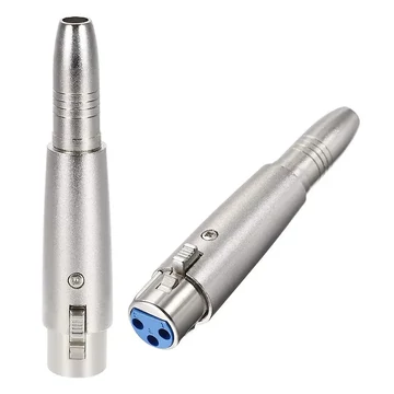 ZLA0313-3 Jack - XLR átalakító, XLR aljzat - 6,3mm mono jack aljzat