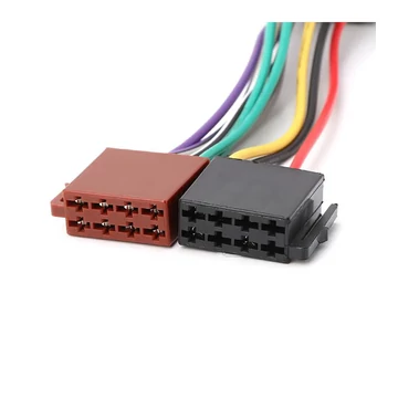 ZLA0408 Szerelhető ISO csatlakozó dugó autórádióhoz, 2 részes