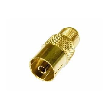 ZLA0601-1A Antenna aljzat, koax aljzat - F aljzat, aranyozott