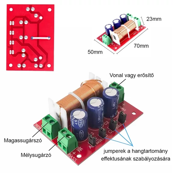 2 csatornás hangváltó 4-8ohm 100W 2 csatornás hangváltó 4-8ohm 100W