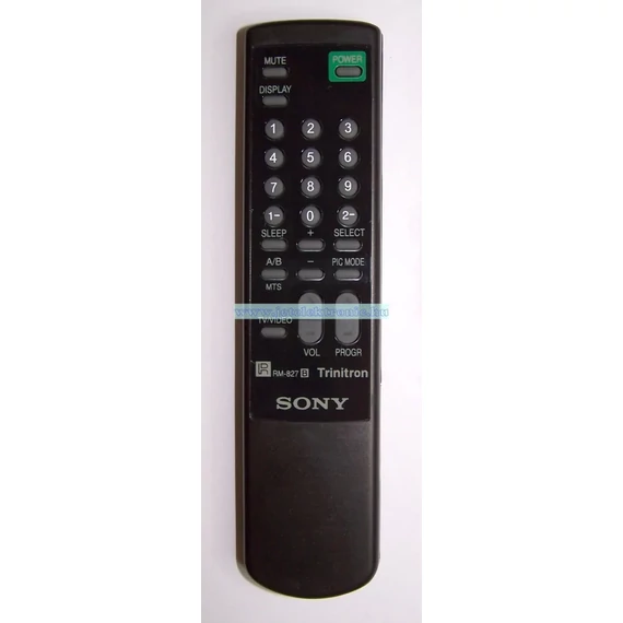 SONY RM-827B távirányító TV-hez, utángyártott