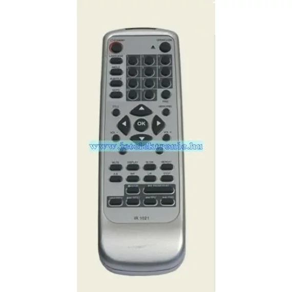 PIL5312 """ IR1021 Utángyártott DVD távirányító
