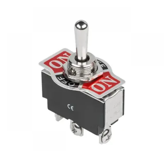 PRK0098T Pillanatkapcsoló háromállású ON-OFF-ON, piros 250V 3A TS-300