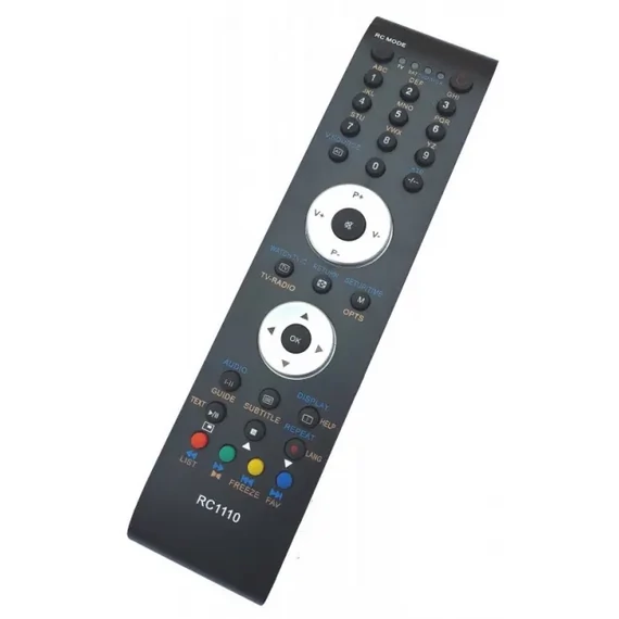 PIL6262 RC1110 távirányító VESTEL LCD TV-hez, utángyártott