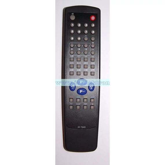 PIL5554 """ IR7240 Utángyártott ELEMIS, VIDEOTON, GOLDSTAR távirányító SAA1250