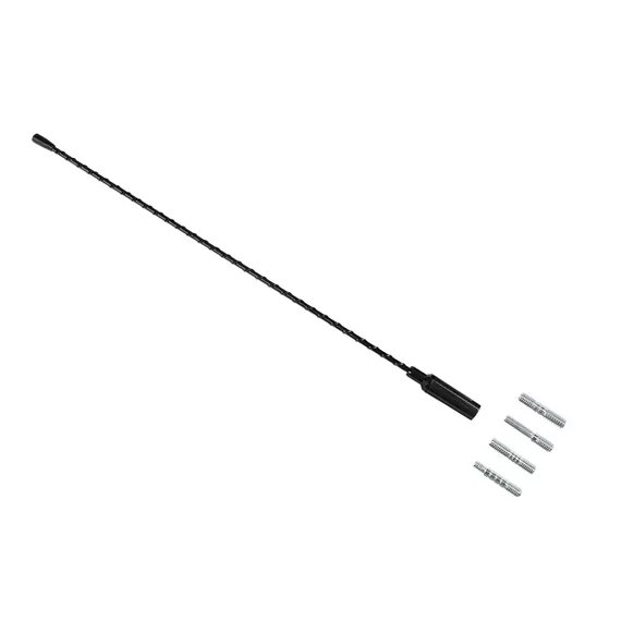 ANT0302 Autó antenna szár, 42cm, 4féle adapterrel, SUNKER M3