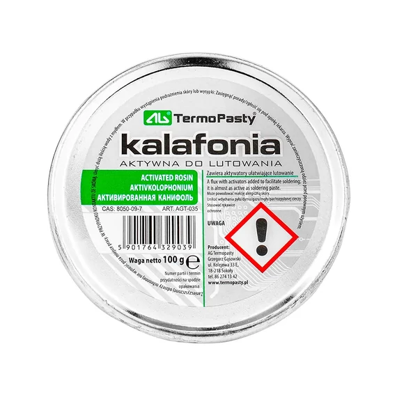 Forrasztó gyanta 100g AG