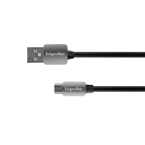 KM0324 Krüger&Matz USB-Micro USB kábel 1m