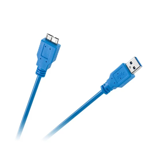 KPO2902 USB kábel külső merevlemezhez, USB3.0 dugó - micro USB B dugó, 1,8m