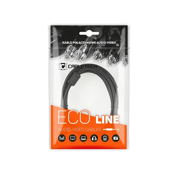 KPO4005-10 3,5mm Jack dugó - dugó kábel, 10m CABLETECH Eco-Line